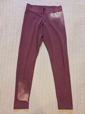 Adidas Primegreen Cotton Blend Graphic Leggings Size Small